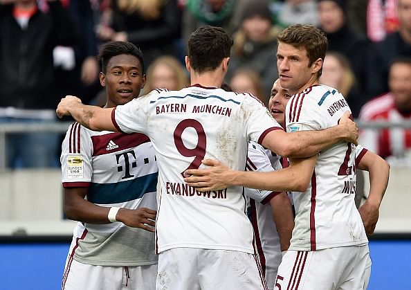 Bundesliga roundup: Bayern Munich extend lead, Wolfsburg drop points
