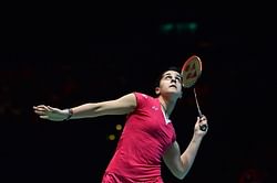 Carolina Marin beats Saina Nehwal in the final of All England Championships