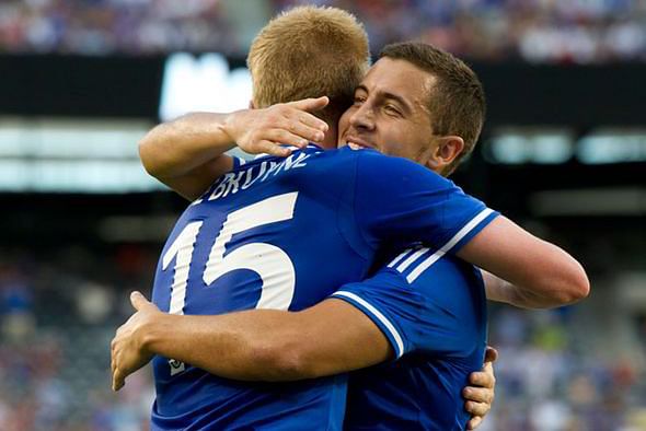 Eden Hazard believes Chelsea-reject Kevin de Bruyne good enough for the club
