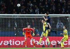 Chelsea goalkeeper Thibaut Courtois not scared of Zlatan Ibrahimovic's goal threat
