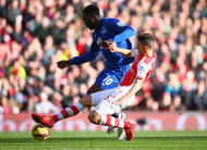 Gabriel Arsenal tackle Lukaku