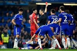 Jamie Carragher blasts Chelsea over Zlatan Ibrahimovic red card, Gary Neville terms it 'shrewd'