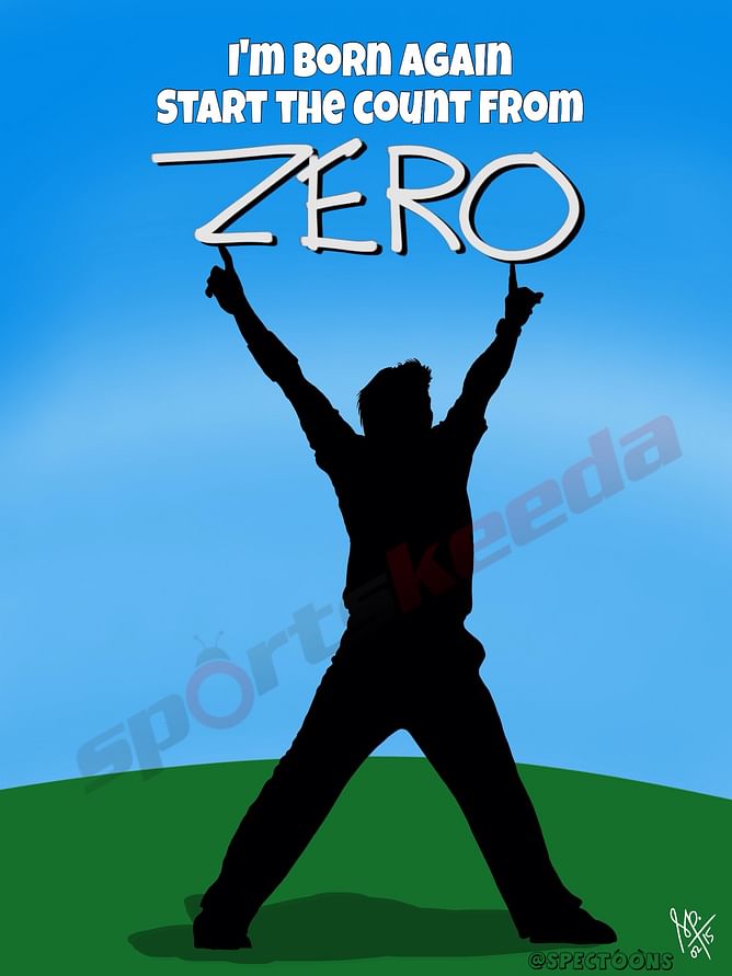 Comic: Shahid Afridi reborn