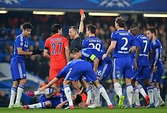 Video: John Terry almost steps on Oscar in his 'rush' to get Zlatan Ibrahimovic sent off