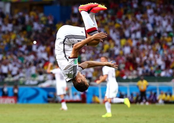 klose celebrates