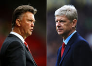 Louis van Gaal Arsene Wenger Manchester United Arsenal FA Cup quarter-final 2015