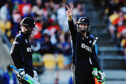 Why Martin Guptill gestured with two fingers after hitting a six