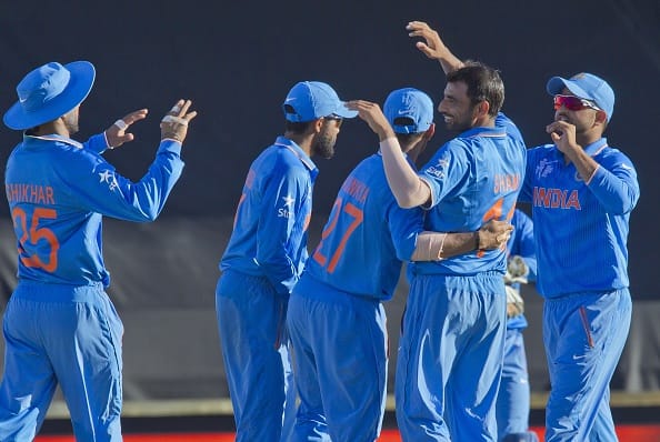 India bowl out Zimbabwe for 287