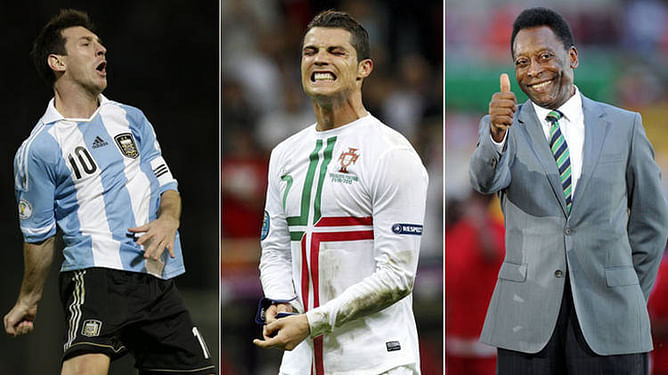Lionel Messi is a better player than Cristiano Ronaldo, says Brazil legend Pele