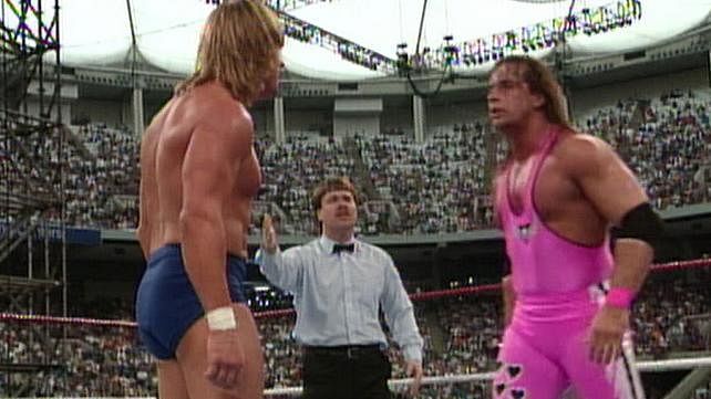 WrestleMania Rewind : WrestleMania VIII - Rowdy Roddy Piper vs Bret 'The Hitman' Hart