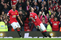 Video: Wayne Rooney and Louis van Gaal respond to questions on 'knockout' goal celebration