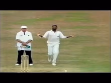 Video: Bowler almost "bowls" a ball without the ball