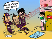 Comic: KKR - We won't give him back