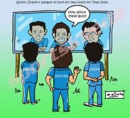 Comic: Sachin, Dravid & Ganguly to hunt for next Team India coach