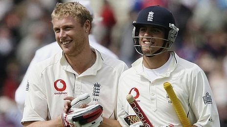 Andrew Flintoff backs England captain Alastair Cook, urges fans to support him