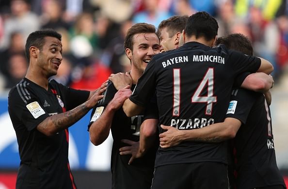 Bayern Munich earn hard fought 2-0 victory at Hoffenheim