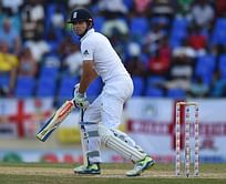 England coach Moores defends captain Cook