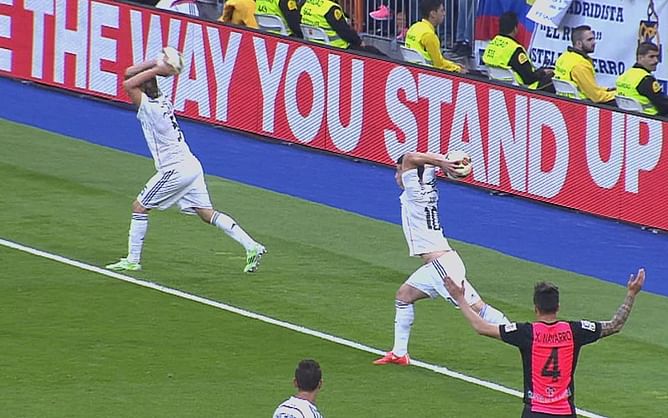 Video: Telepathic connection! Watch Fabio Coentrao and James Rodriguez's synchronised throw-in