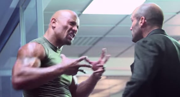 How Rock's latest movie fared with critics, Rock vs. Jason Statham featurette