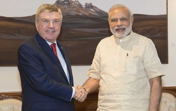 Narendra Modi confirmed India will not bid for 2024 Olympics: IOC President
