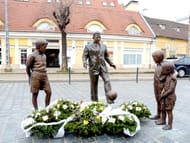 Ferenc Puskas statue