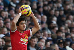 Manchester Uniuted defender Rafael out for rest of the season with rib injury