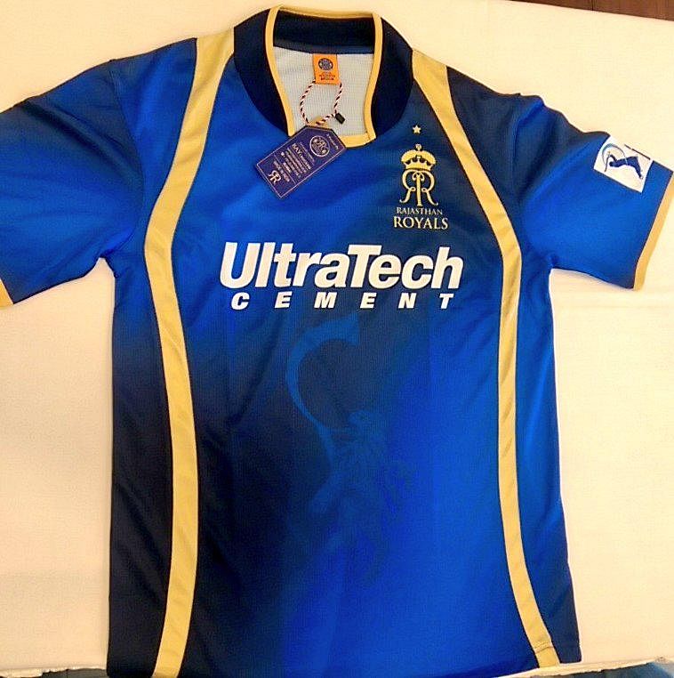 rajasthan royals jersey colour