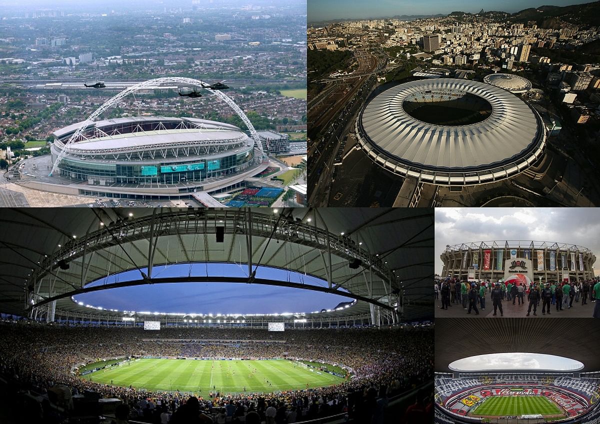10 biggest  football stadiums in the world