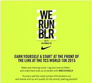 Nike+ app promises to add an extra bit of spice to the Bangalore World 10K