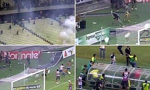 Violence mars Brazil's domestic football