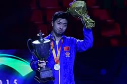 Ma Long wins men's singles title at World Table Tennis Championships