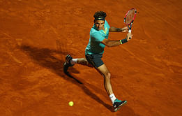 Federer routs Wawrinka to book spot in Italian Open final
