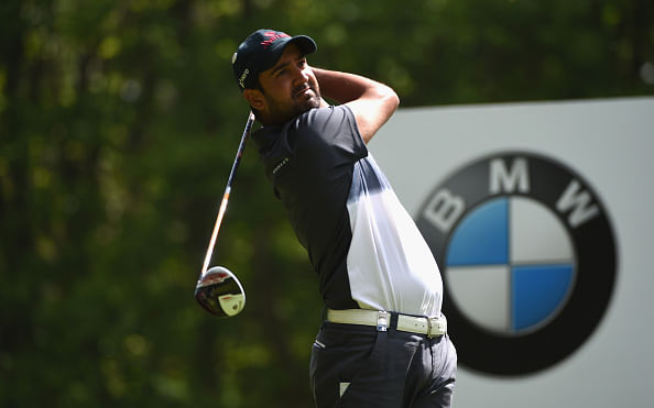 Shiv Kapur joint 13th in the BMW PGA Championship