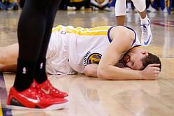 Klay Thompson diagnosed with concussion, no timetable yet on his return