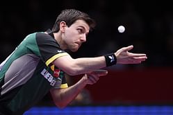 Timo Boll holds his nerve to survive thriller at World Table Tennis Championships