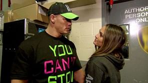 Video: Nikki Bella sings Frozen's "Let It Go" to John Cena in the bathroom