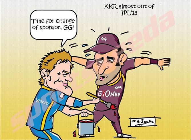 Comic: Kolkata Knight Riders need a change of sponsor