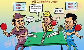 Mumbai Indians - Champions of IPL 2015