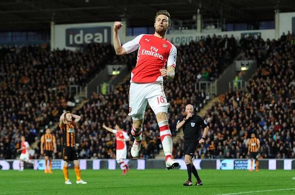 Aaron Ramsey quashes rumors of a £50m Barcelona move
