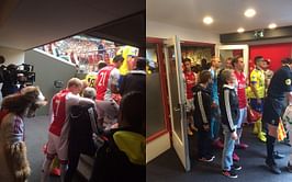 Video: Ajax players accompanied by their mothers to celebrate Mother’s Day