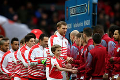 Video: Arsenal and Aston Villa's lead up to the FA Cup final at Wembley