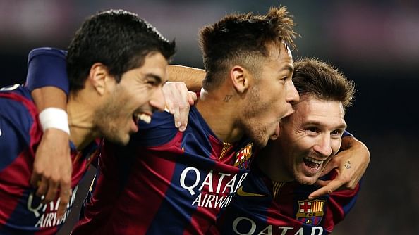 Barcelona Messi Neymar Suarez MSN