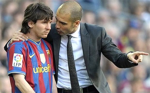 Pep Guardiola calls Lionel Messi the best player of all time
