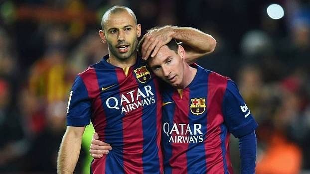 Javier Mascherano: Trading places with Messi is something I can't imagine doing