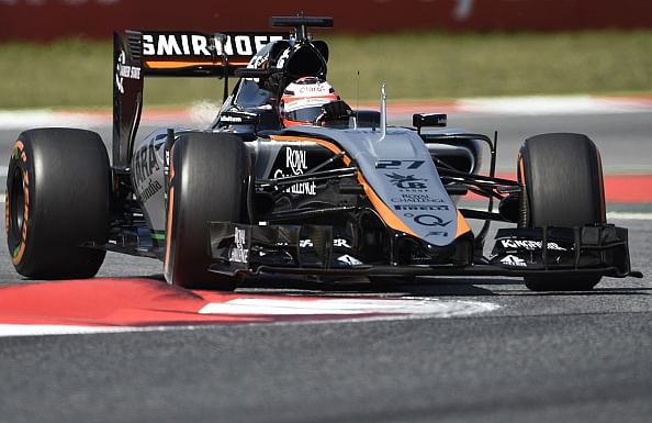 Force India struggle in Spanish GP qualifying