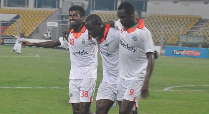 Odafa Okolie's double strike helps Sporting Clube de Goa beat table-toppers Mohun Bagan 2-1
