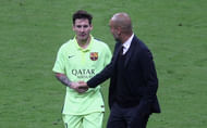 Pep Guardiola Lionel Messi