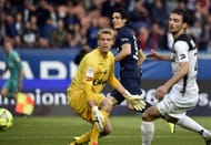 PSG Verratti quick free kick Cavani goal