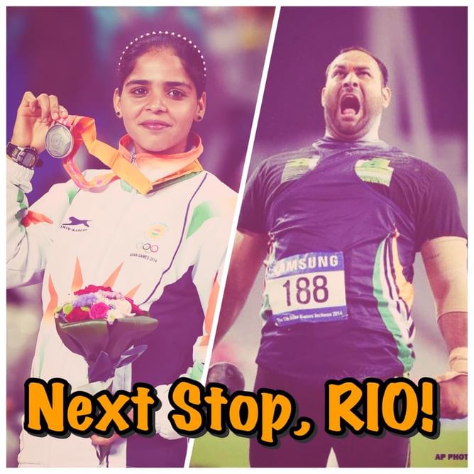Road to Rio: Khushbir Singh and Inderjeet Singh qualify for the 2016 Rio Olympics