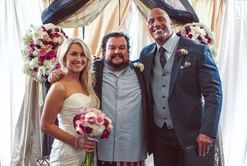 Video: The Rock officiates best friend's surprise wedding as part of a prank